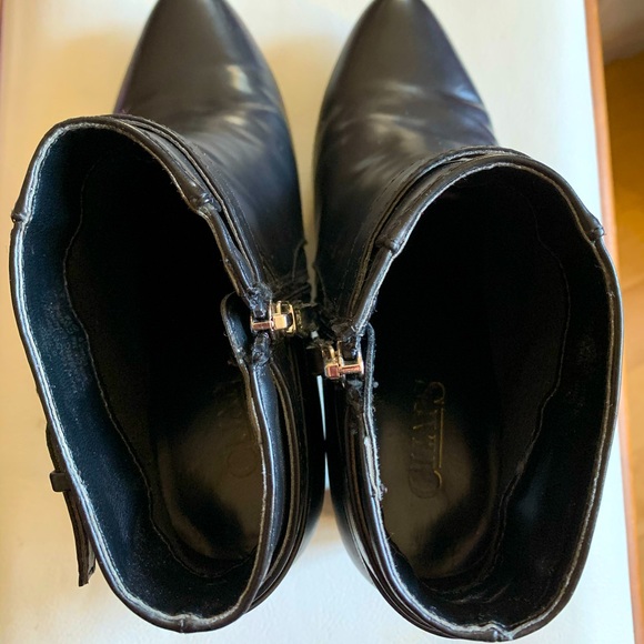 CHAPS Women’s ‘NADIE’ Moto Black Heel Boots Sz 6.5B - Picture 7 of 7